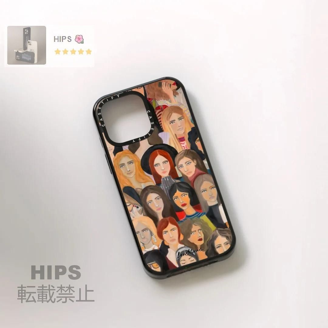 Fashion week iPhoneケース MagSafe対応 CASETiFY 無地透明