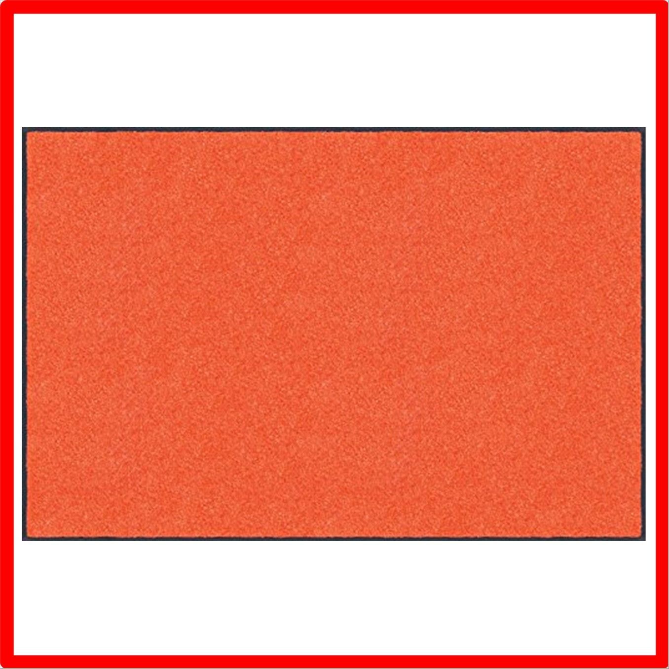 クリーンテックス・ジャパン(Kleen-Tex) 万能玄関マット スタンダードマットS オレンジ 90×120cm AM00059
