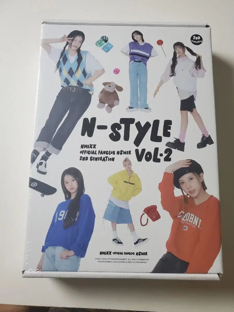 nmixx NSWER2期　キット NMIXX 2RD MEMBERSHIP KIT OFFICIAL PHOTOCARD NSWER N-style