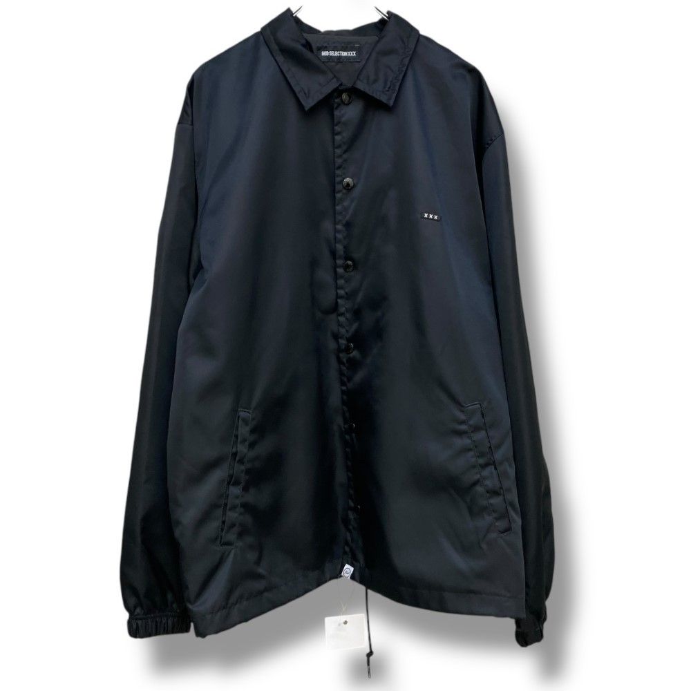 GOD SELECTION XXX × FRAGMENT COACH JACKET XLサイズ ブラック GX-S23 