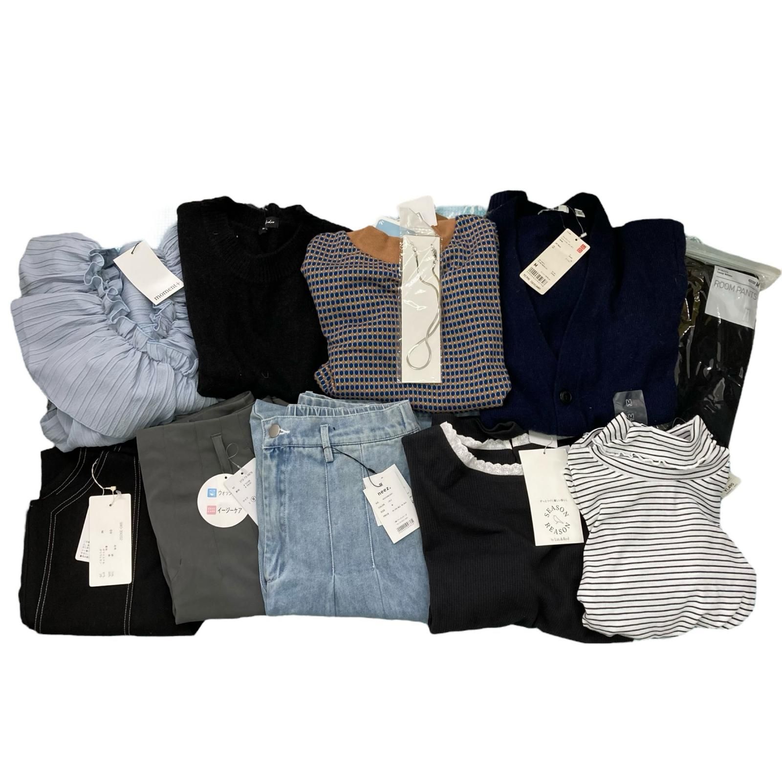 186004 タグ付き Mサイズ 冬服 レディース 10点まとめ売り