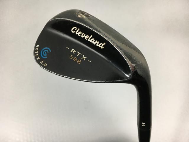 お買い得品！【中古ゴルフクラブ】クリーブランド 588 RTX 2.0 CB ブラックサテン ウェッジ 56.14 D/G SW