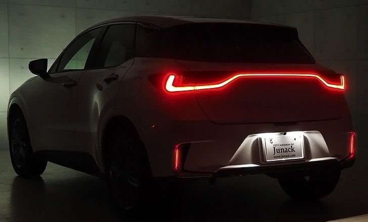 M s レクサス LBX MAYH110 MAYH15 2025.11- Junack LEDZARD リ ザード ダクトイルミネーション 左右 ジュナック 社外 パーツ 部品 外装 カスタム イルミ 現行 LEXUS LZR-DI-L3R