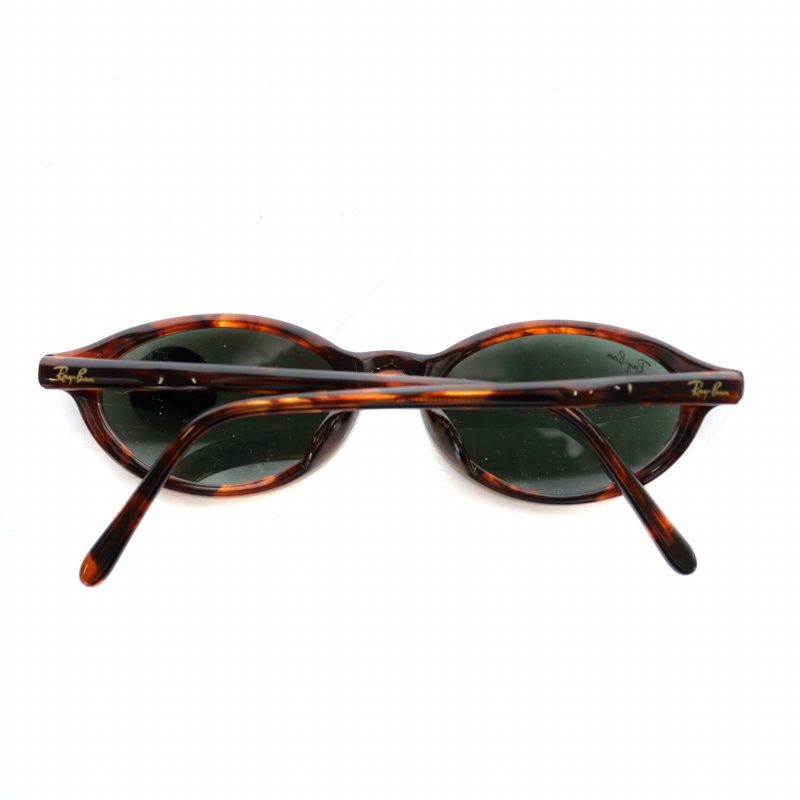 レイバン サングラス プラスチック ダークグリーン ブラウン べっ甲 70318 Amazon.com: Ray-Ban Unisex Sunglasses Green On Gold Frame