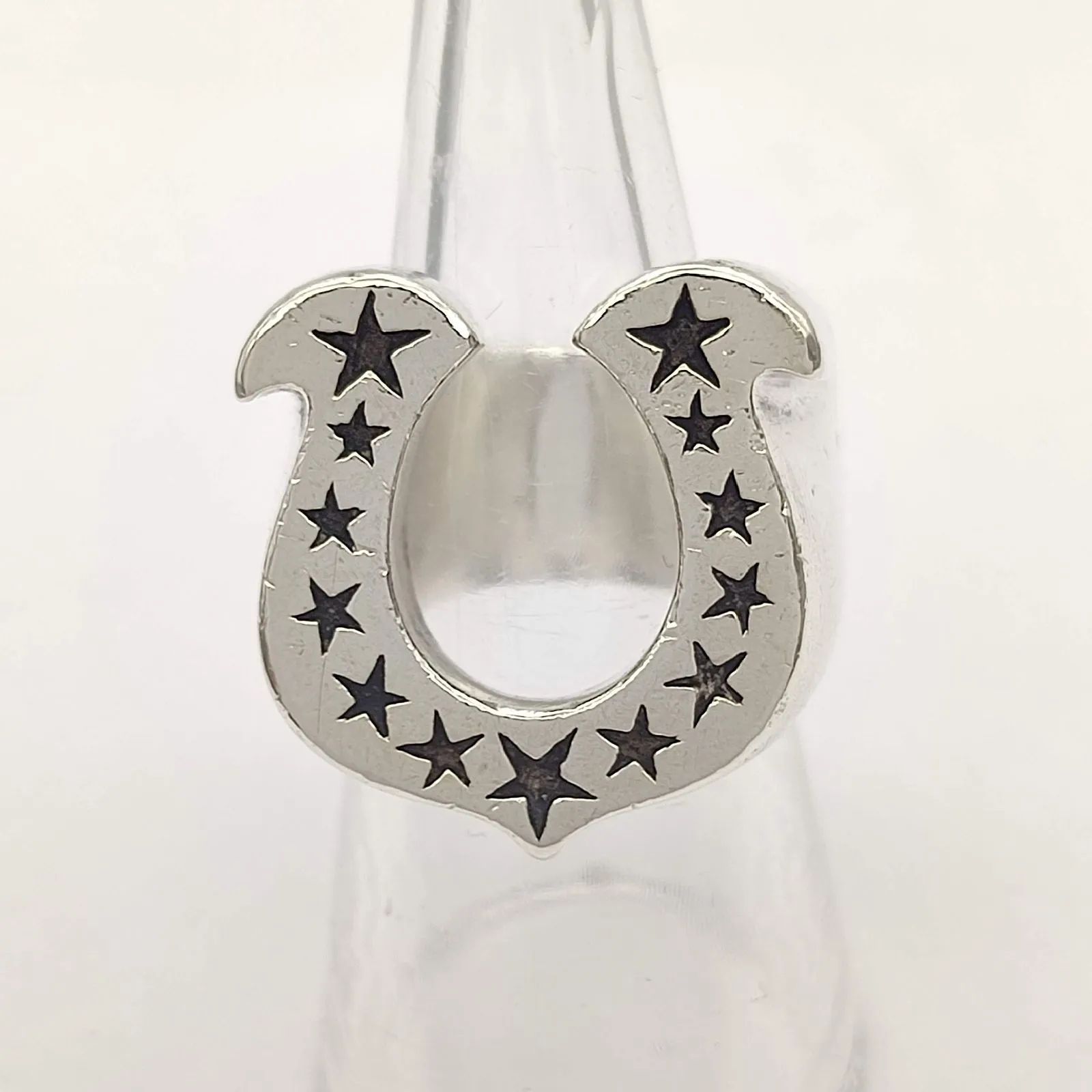 美品】TENDERLOIN テンダーロイン ホースシューリング SILVER