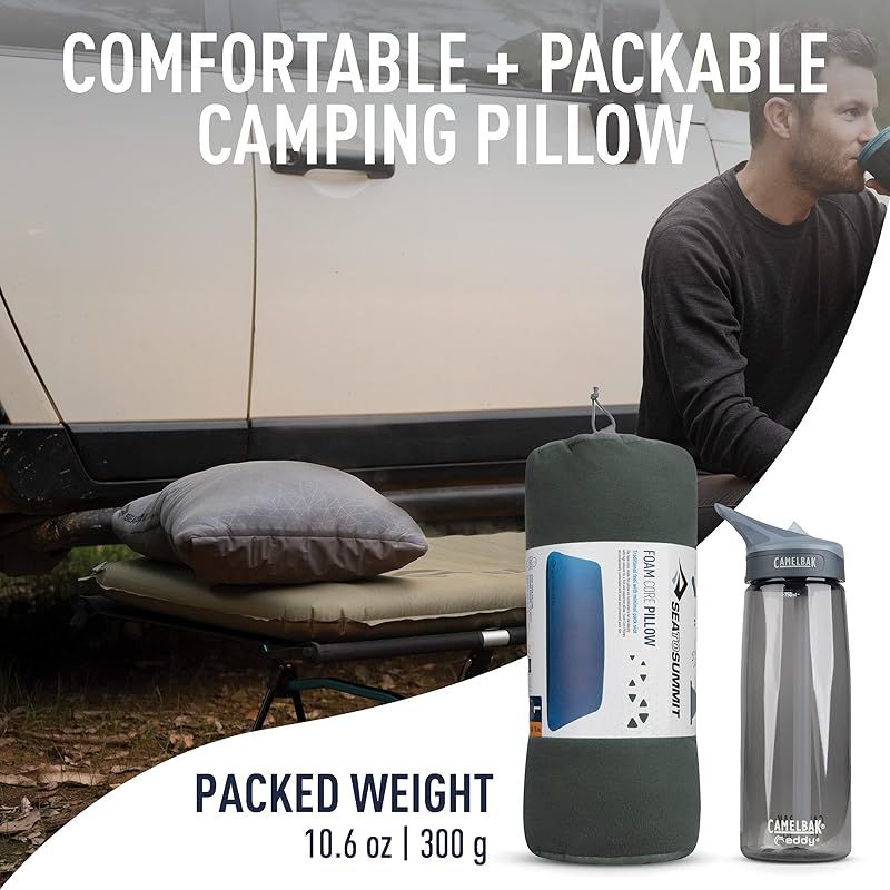 彡Sea to Summit フォームコア枕 L グレー 0