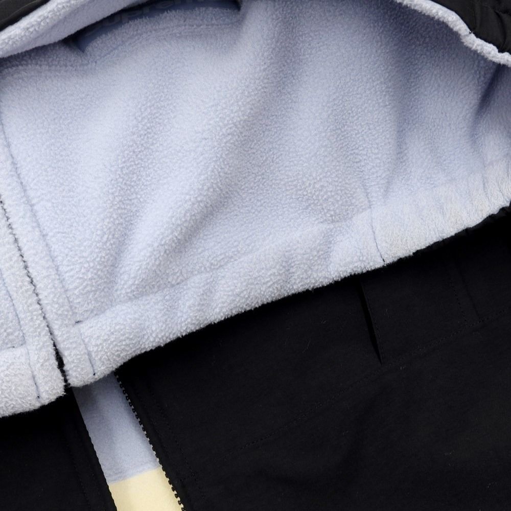 【中古】シュプリーム Supreme 2022年春夏 GORE-TEX Reversible Polartec Lined Jacket リバーシブル ナイロンシェル フリースジャケット ブラックxアイボリーxライトブルー【サイズL】【メンズ】-9