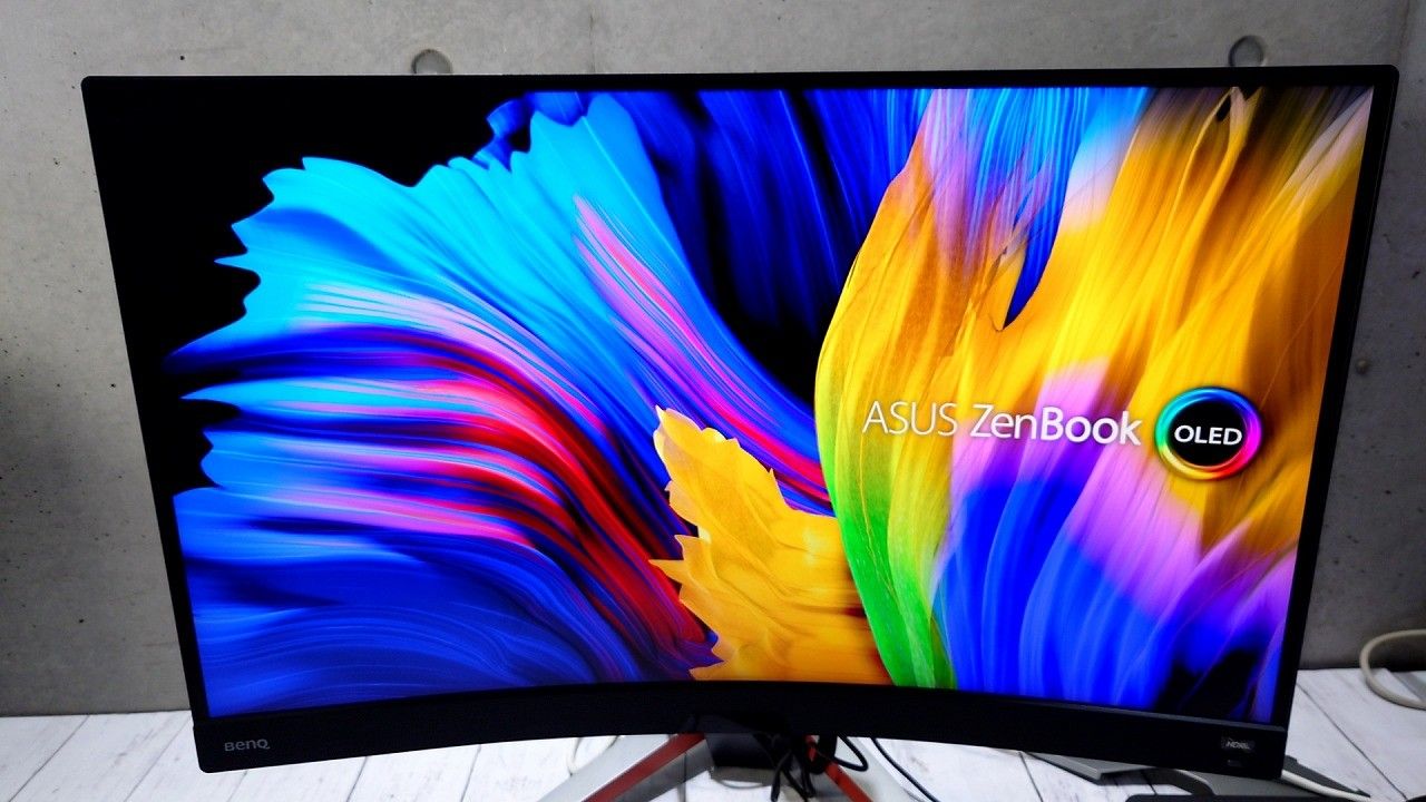 BenQ ベンキュージャパン MOBIUZ EX2710R 湾曲ゲーミングモニター 27インチ ダークグレー