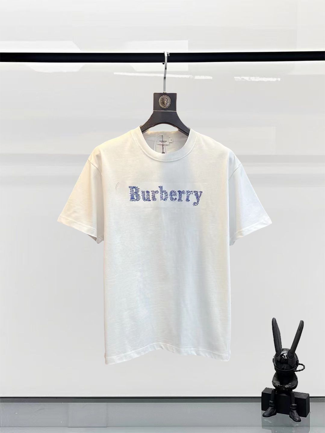 すぐ届く[BURBERRY] サイドチェックオーバーサイズTシャツ CARIS
