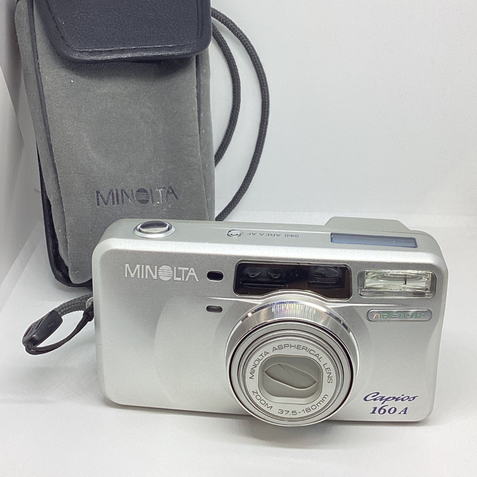 ミノルタMINOLTA CAPIOS 160A フィルムカメラ ・専用カバーケース付き