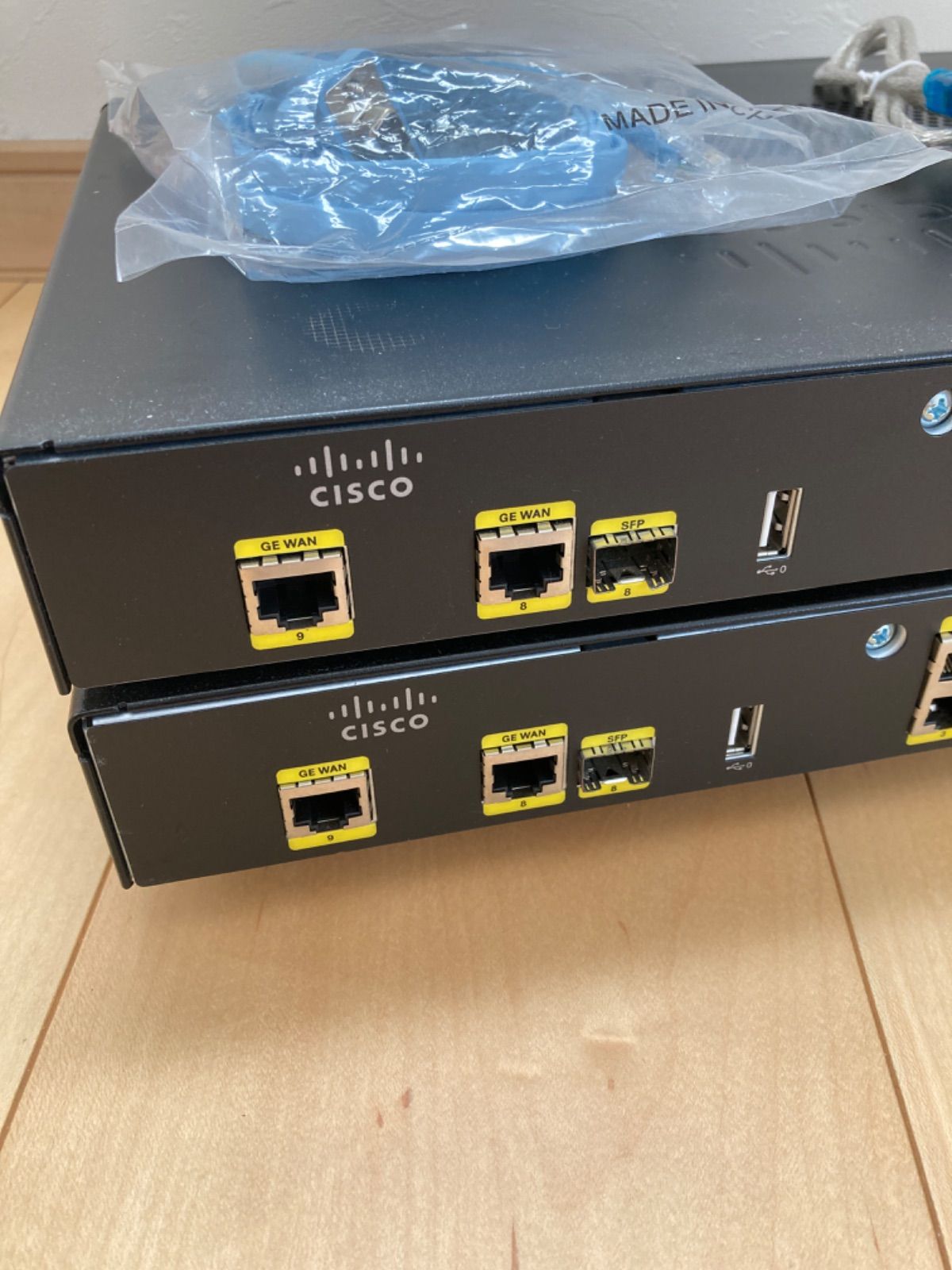 CCNA、CCNP】2台Cisco892FSP - メルカリ