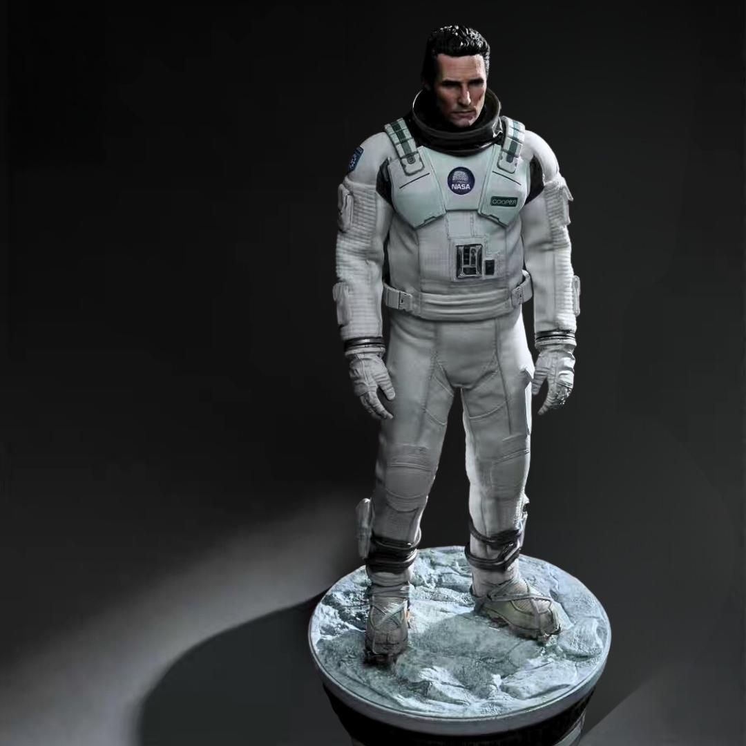 【開封品】インターステラー フィギュア 三歩製作 1/6 インターステラー クーパー 未開封新品