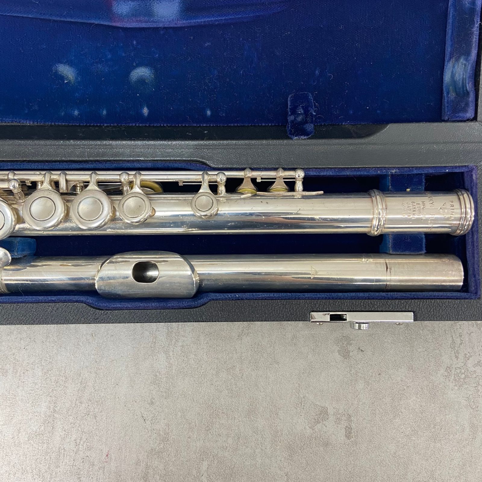SANKYO フルート ETUDE Eメカニズム搭載 頭部管銀製 シルバー