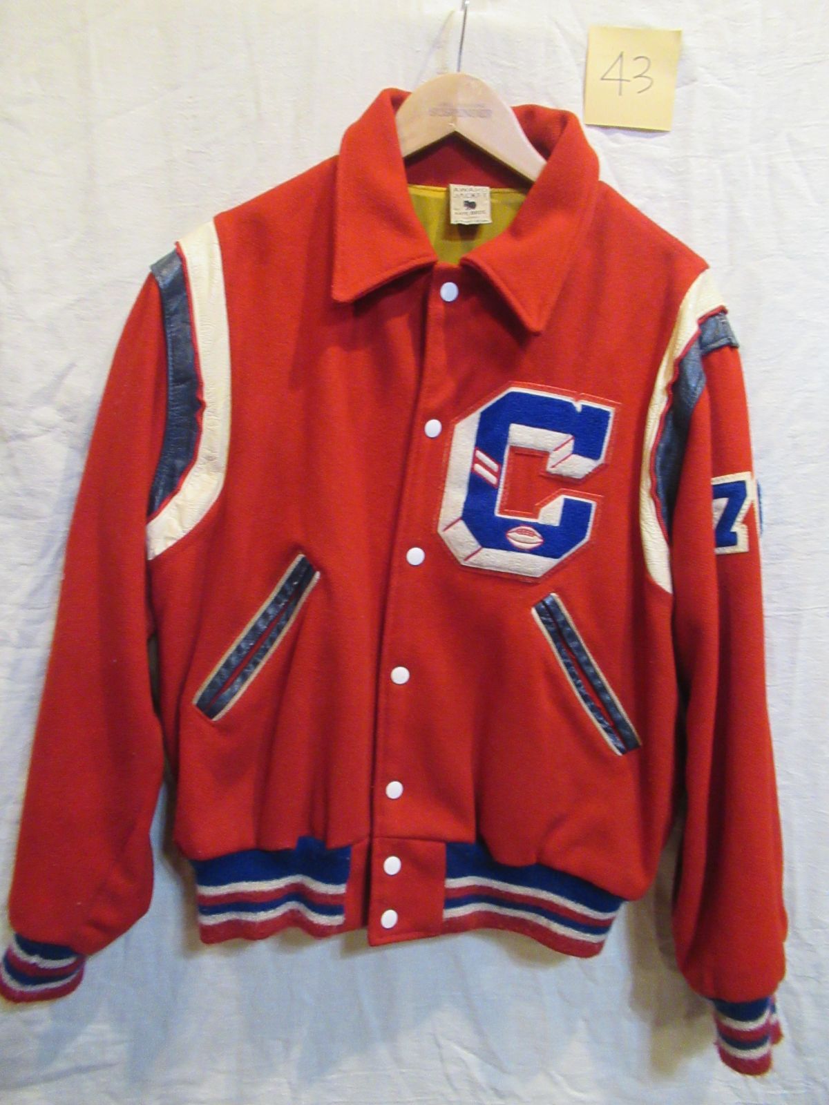 80年代 スタジャン AWARD JACKET by KAYE BROS - メルカリ