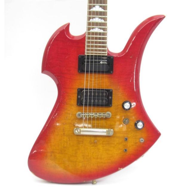 FERNANDES hide MG Burny モッキンバード　ギター Burny MG-Jr.モッキンバード HIDE イエローハート - メルカリ