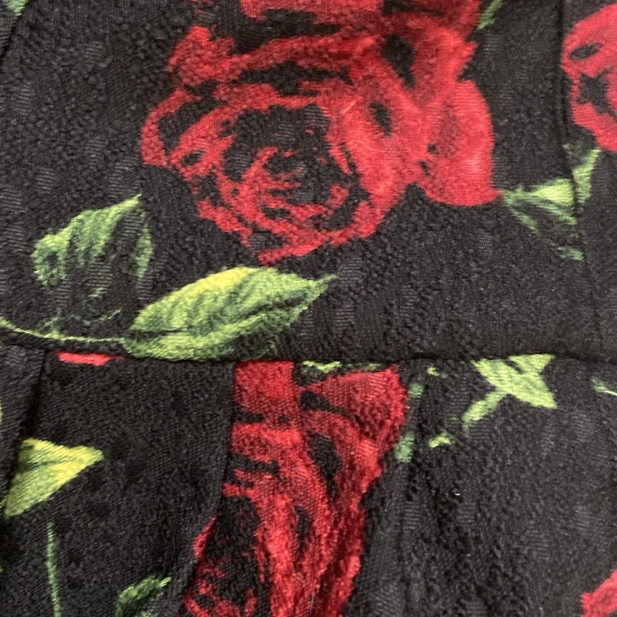 美品 M'S GRACY エムズグレイシー 花柄 ノースリーブワンピース 36 エムズグレイシー M'S GRACY ワンピース フレア ひざ丈