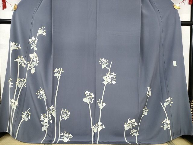 平和屋本店□極上 本加賀友禅作家 由水煌人 訪問着 蔦