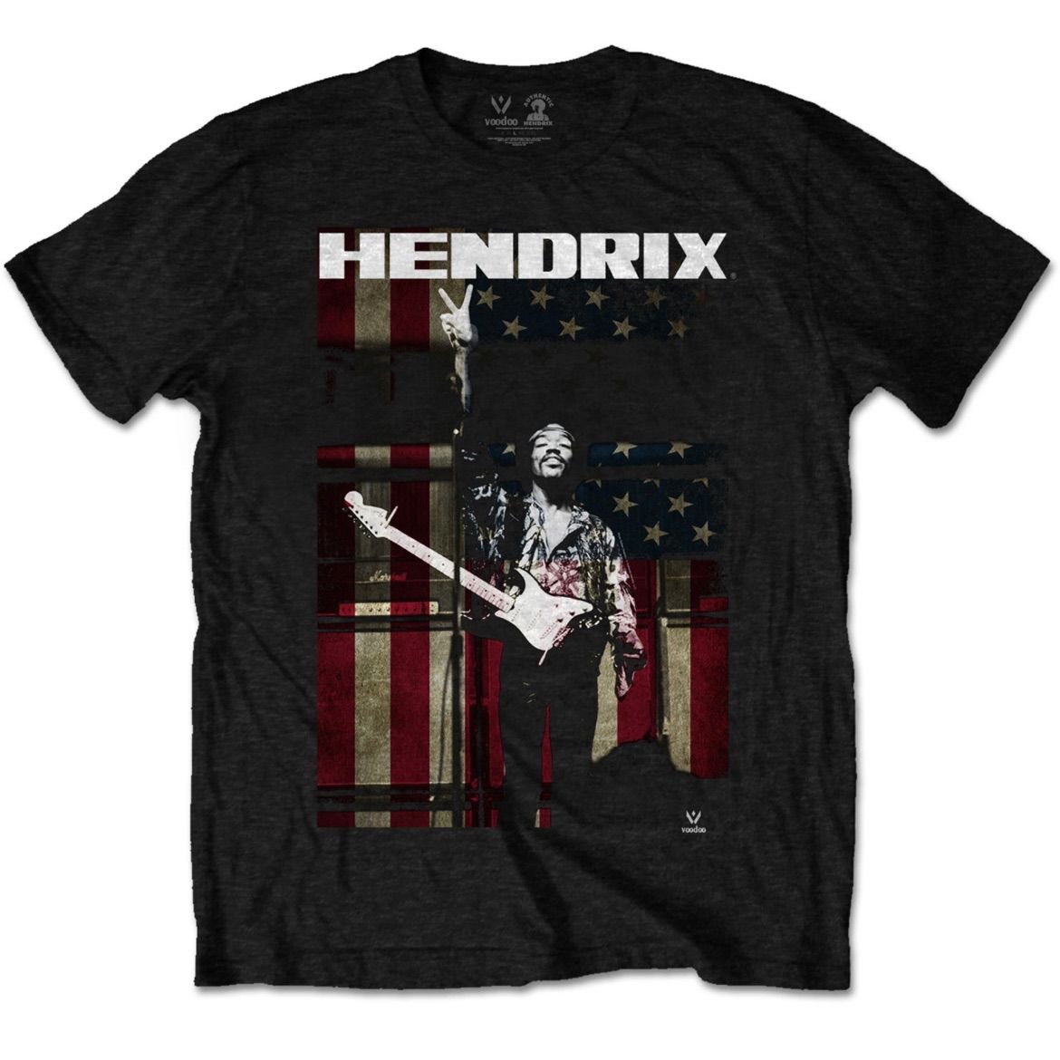 JIMI ジミ・ヘン オリジナルデザイン Tシャツ 白Lサイズ HENDRIX t
