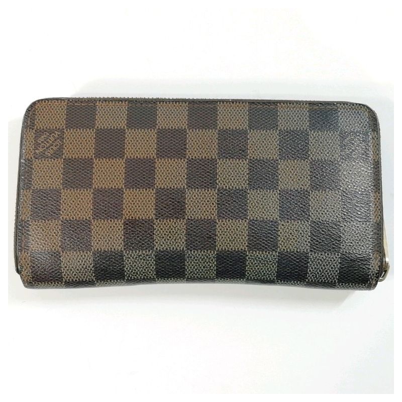 中古】LOUIS VUITTON ダミエ N60015 ジッピー・ウォレット 長