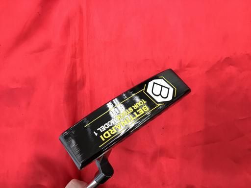 ベティナルディ TOUR STOCK MODEL 1 FIT 34インチ パター PT スチール フレックスその他 メンズ 男性用 右利き 右用 Cランク ゴルフクラブ