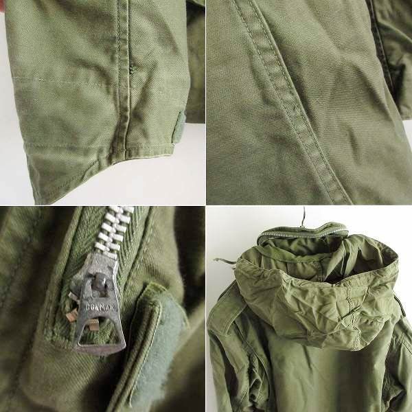 60s-70s 実物 米軍 M-65 2nd フィールド ジャケット M-R アルミ