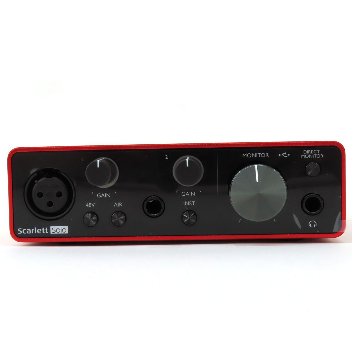 Focusrite フォーカスライト Scarlett Solo Studio オーディオインターフェース USBタイプ ※中古