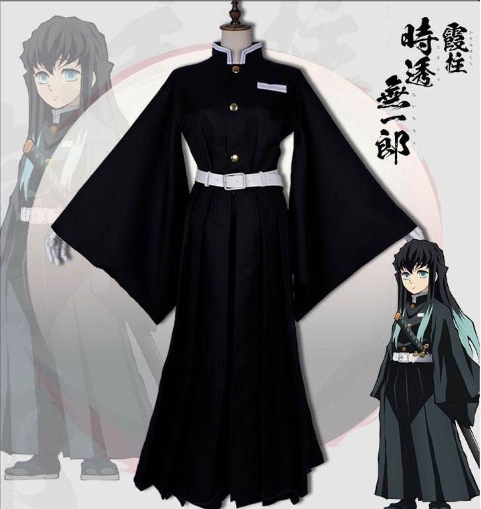 霞柱 時透無一郎 コスプレ 衣装セット 鬼滅の刃 ハロウィン