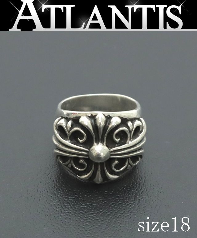 ［18号］キーパーリング　925 クロムハーツ キーパー リング 18号 シルバー 指輪 SV925 銀座店