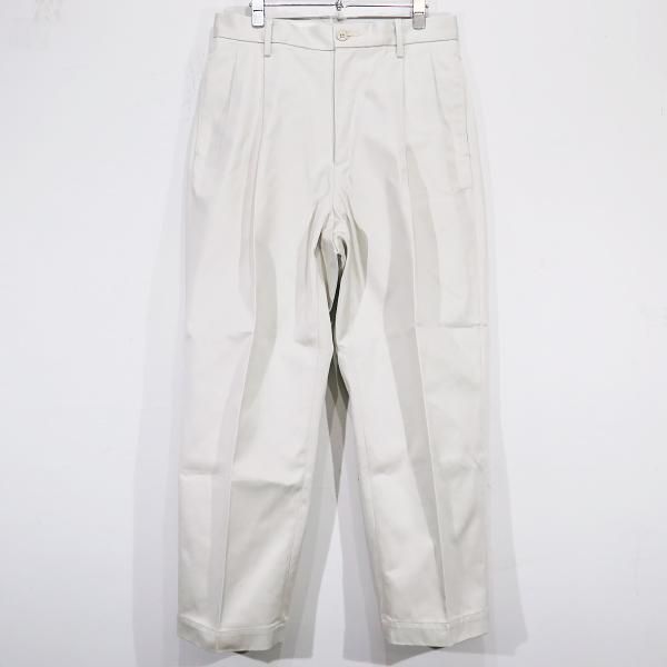 WACKO MARIA ワコマリア 23AW DOUBLE PLEATED CHINO TROUSER 23FW-WMP