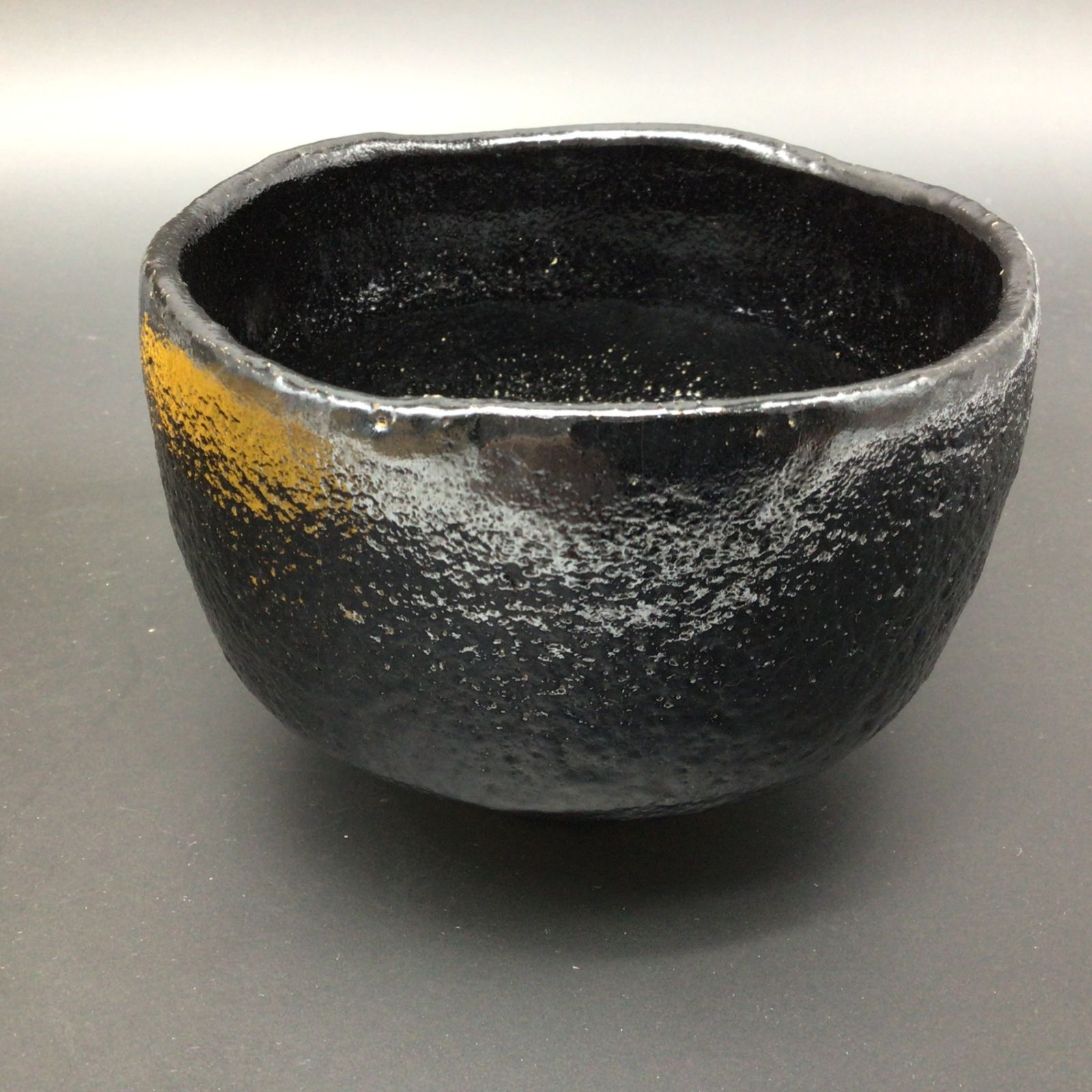 4060 平安祥悦 黒楽茶碗 惣吉刻銘 慶入作 茶道具 共布 共箱 - メルカリ