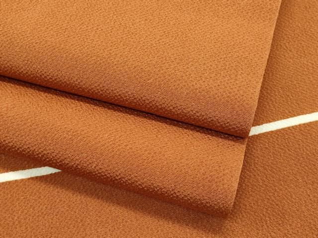 平和屋着物□極上 浦野理一 九寸名古屋帯 灰茶色 鬼しぼ縮緬 逸品 未