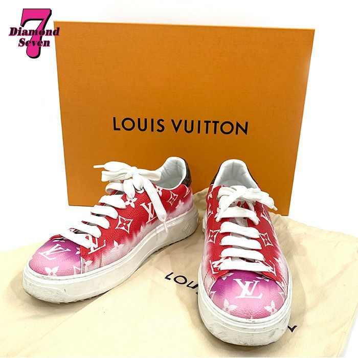 LOUIS VUITTON ルイ・ヴィトン エスカルタイムアウト ライン レッド 