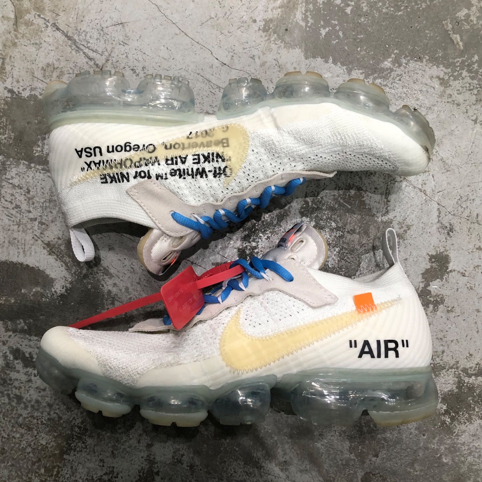 Off-white NIKE Air Vapormax White コラボ ヴェイパーワッフル 