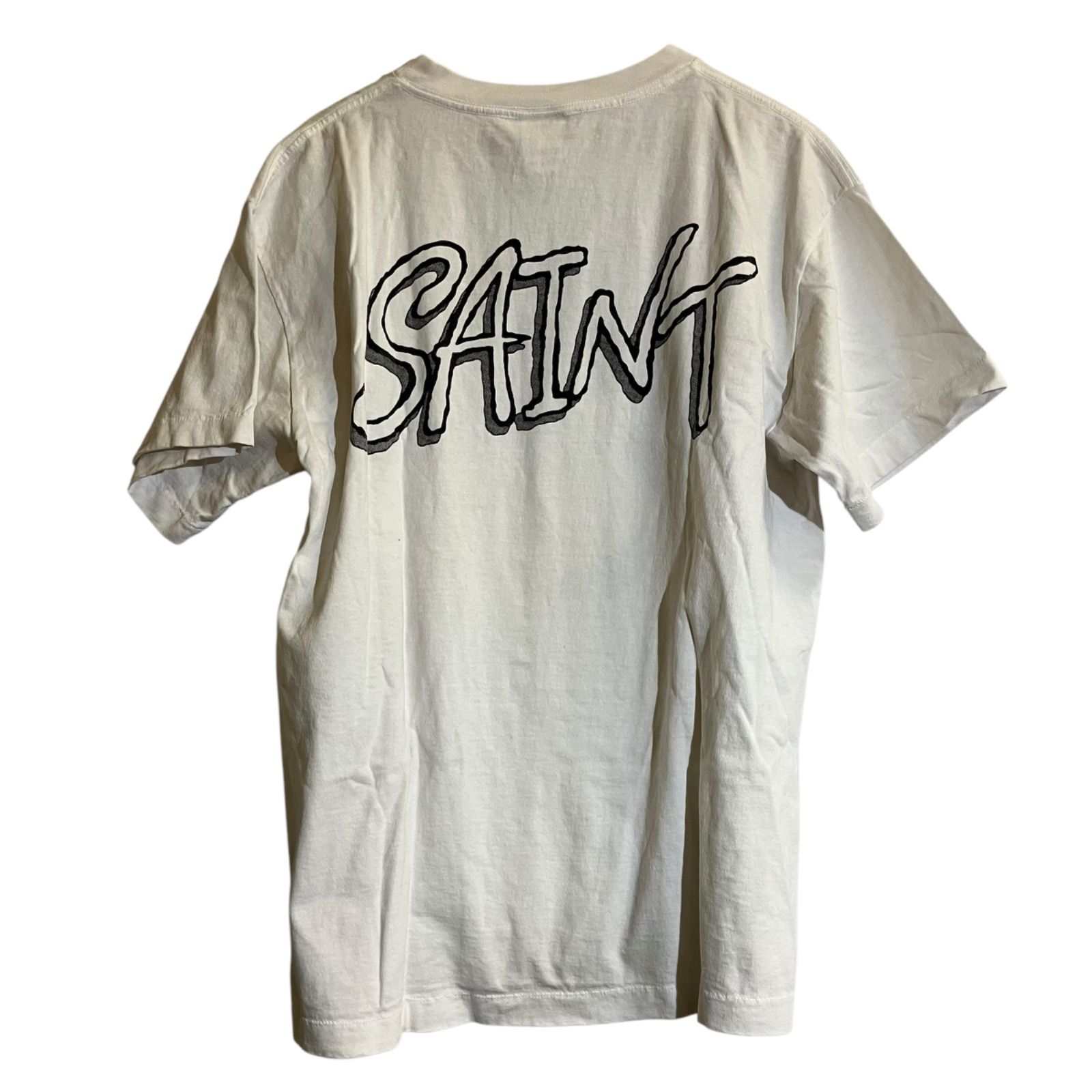 SAINT MICHAEL セントマイケル Tシャツ 聖人 せいんちゅ プリント 半袖 