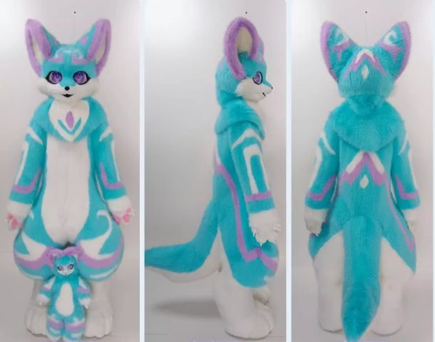 着ぐるみ ケモノ体 フルスーツ 短毛タイプ NO.2 最 セット 全身 ケモノ ファースーツ ぬいぐるみ コスプレ コスチューム