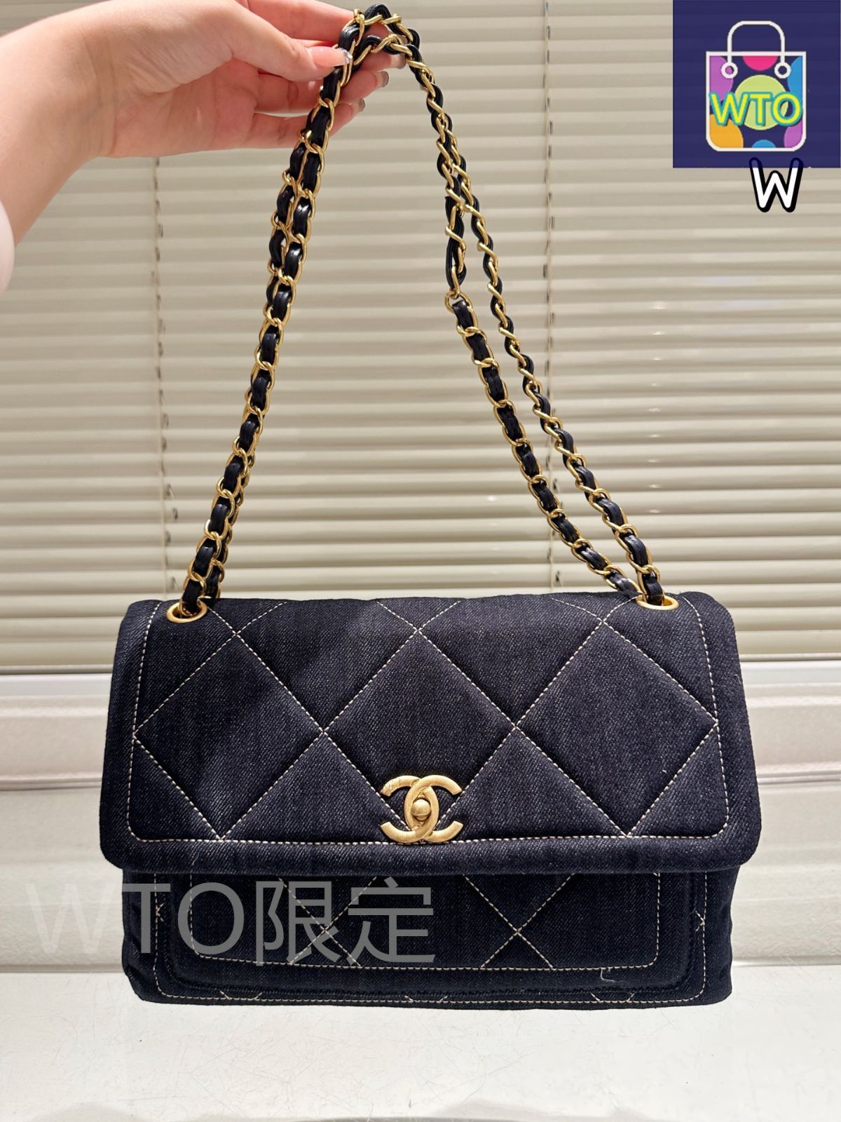 CHANEL - CHANEL ノベルティ デニムトートバック CHANEL ココマーク デニムトートバッグ – co&co