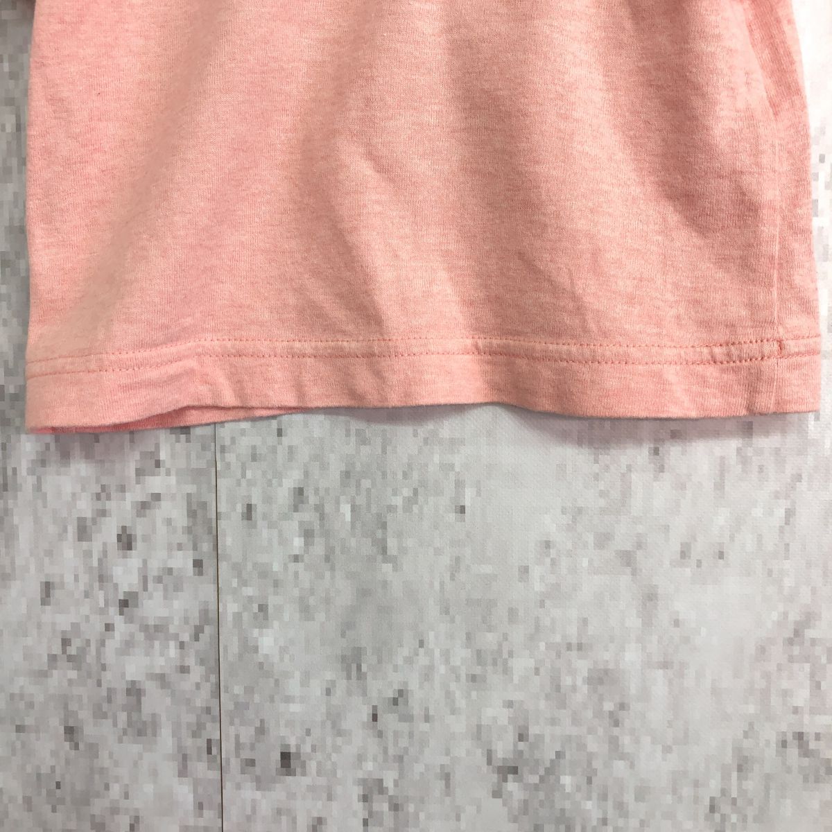familiar ファミリア アップリケ 付き フリル Tシャツ ピンク 90