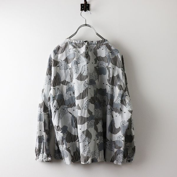 美品】ミナペルホネンsinging merrily ブラウス36