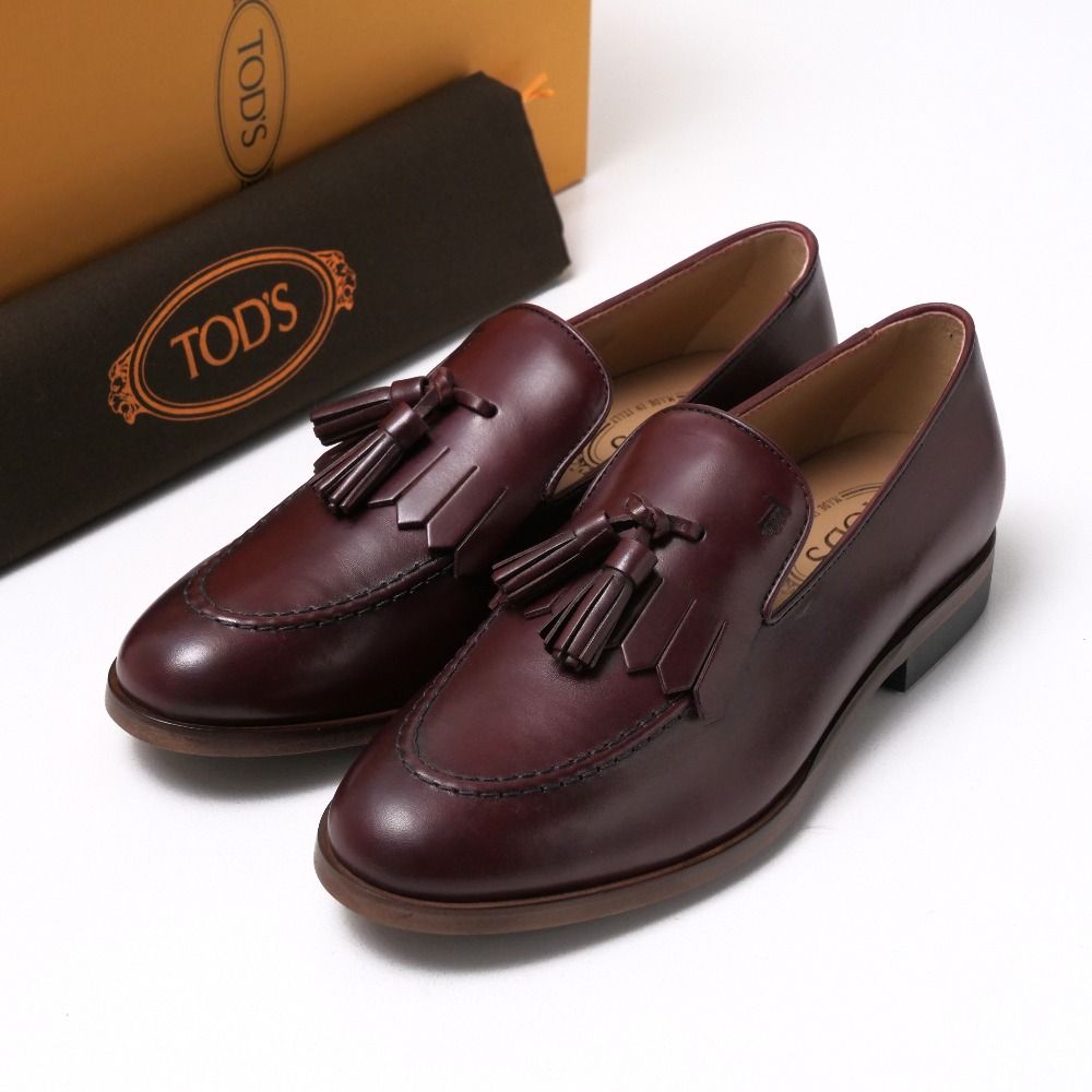 TOD'S】トッズ（24.5cm）総柄 革靴 ローファー 【公式通販】
