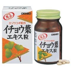 オリヒロ株式会社 イチョウ葉エキス粒60g(約240粒)×5個セット 【dgｍ】