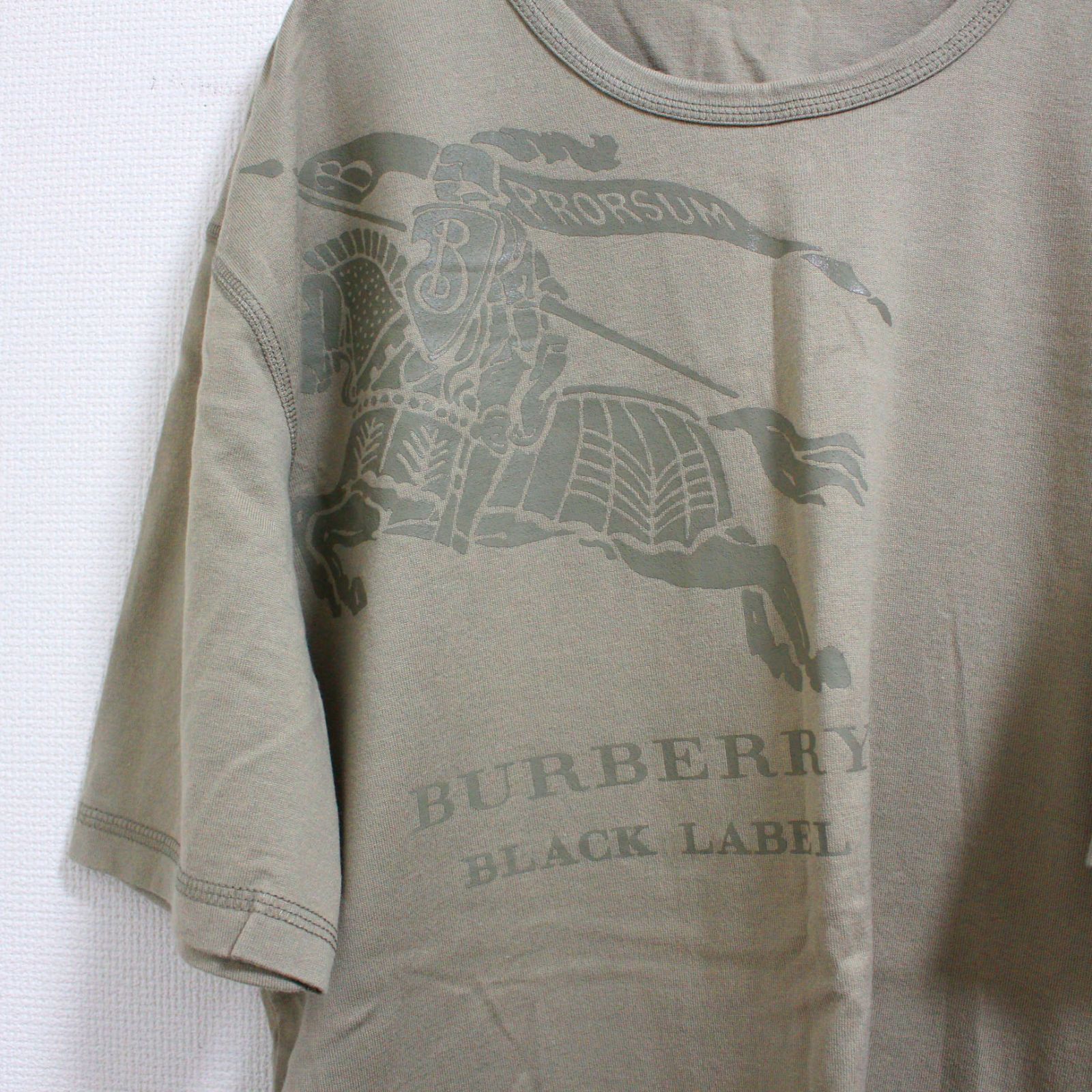 安い burberry black label 半袖tシャツ 綿100