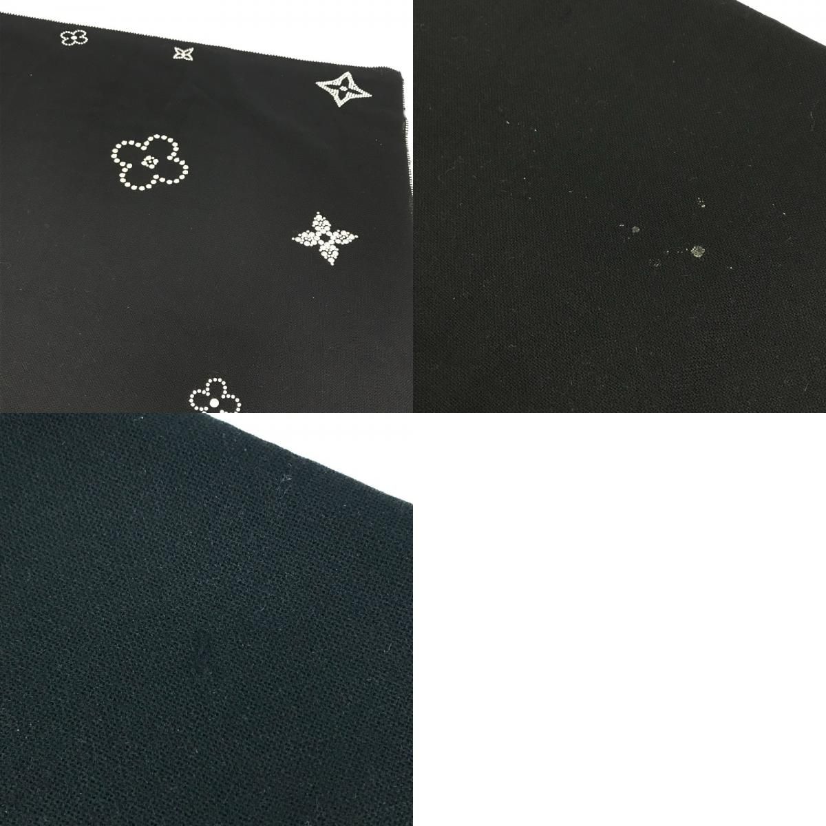 LOUIS VUITTON ルイヴィトン ストール ロゴ ラインストーン LV  