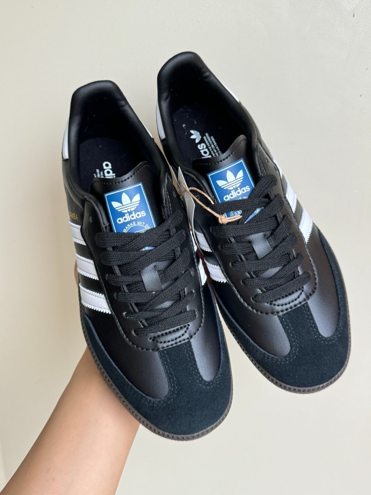 新品 adidasアディダス サンバ Samba OG ブラック White Gum Adidas Originals Samba black 男女兼用 並行輸入品