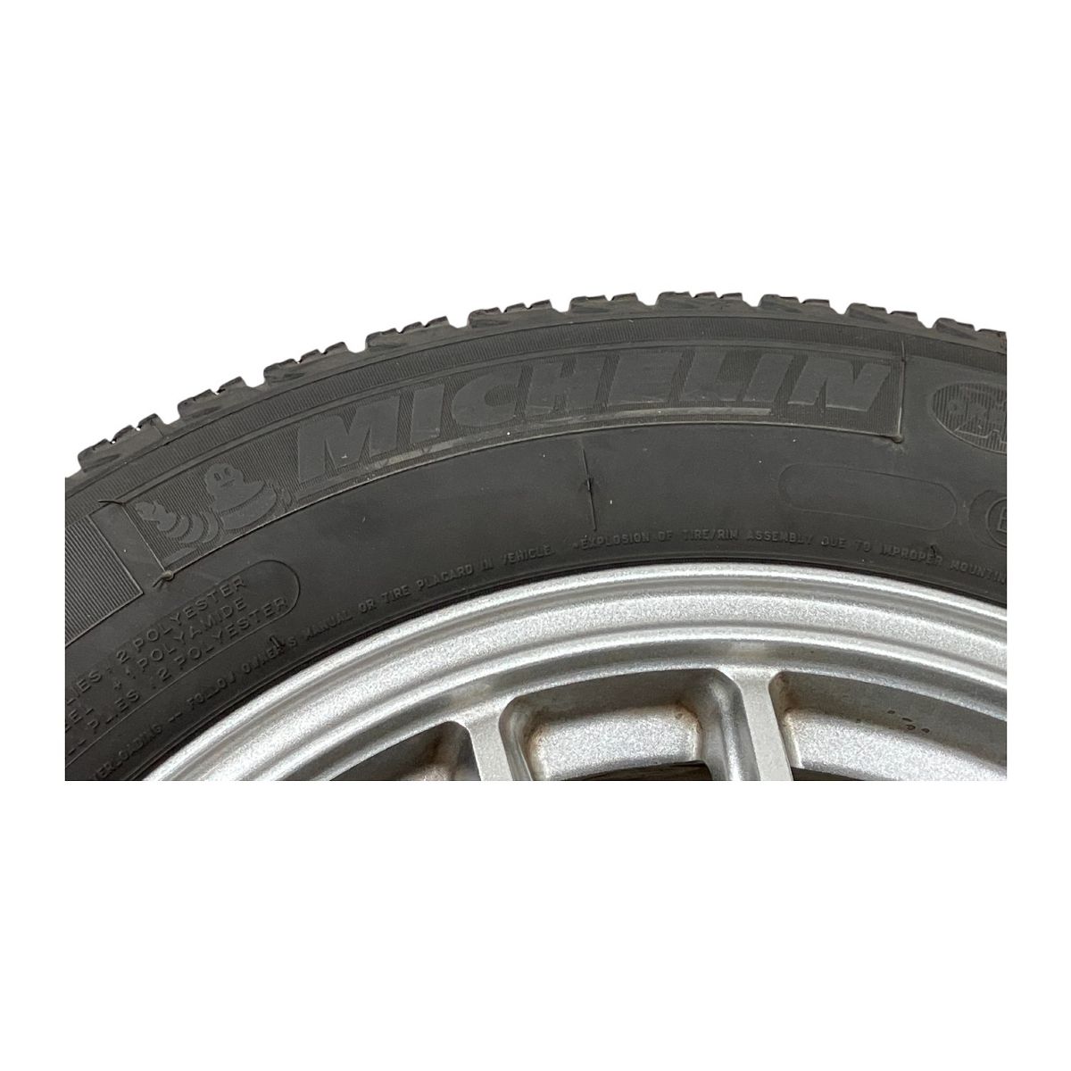 MICHELIN X-ICE 175/65R15 スタッドレス タイヤ 2018年製 DIOS eS6 ホイール付き 4セット ミシュラン 中古  M9484914 - メルカリ