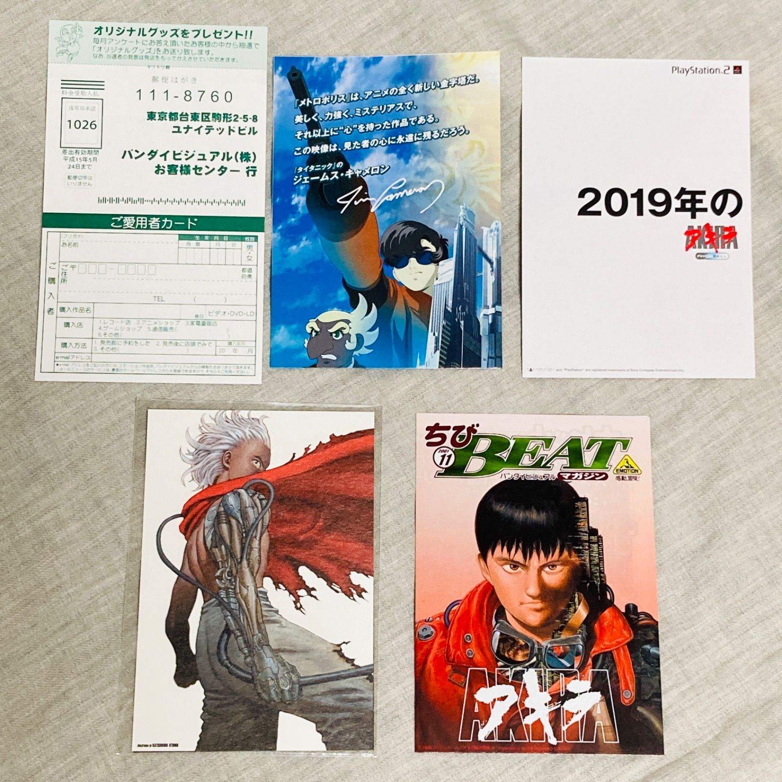 帯付き/付属品完備】映画『AKIRA』DVD SPECIAL EDITION 大友克洋