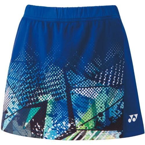 【新品・5営業日で発送】YONEX ヨネックス ウィメンズスカート(インナースパッツツキ) (26106) 色 : ミッドナイトネイビー サイズ : O 