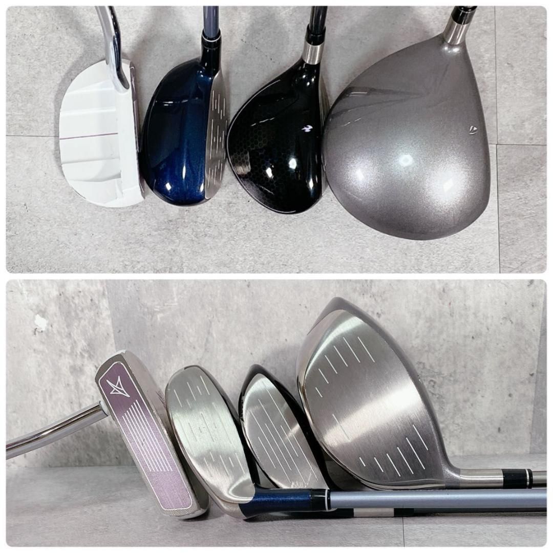 レディース キャロウェイ テーラーメイド ゴルフ クラブ セット パター付 レディース テーラーメイド キャロウェイ ゴルフ クラブ セット パター