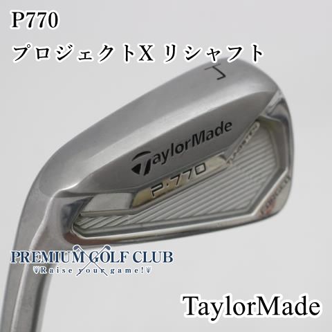 B-ランク レフティー4I単品 テーラーメイド P770|プロジェクトX リシャフト|5.0|23 3141