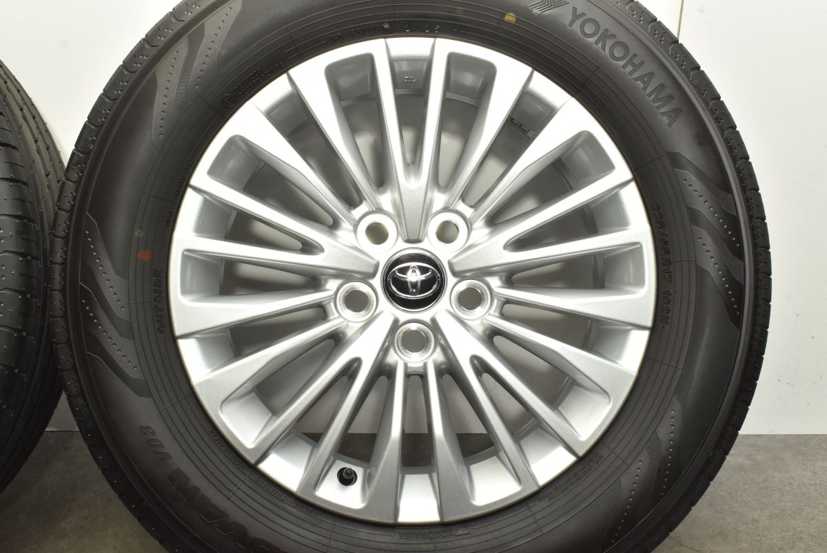 送料無料　①ヨコハマ 225/65R17 2025年製アルファード40 新車外し 2025年製 新車外し品】トヨタ 40 アルファード Z 純正