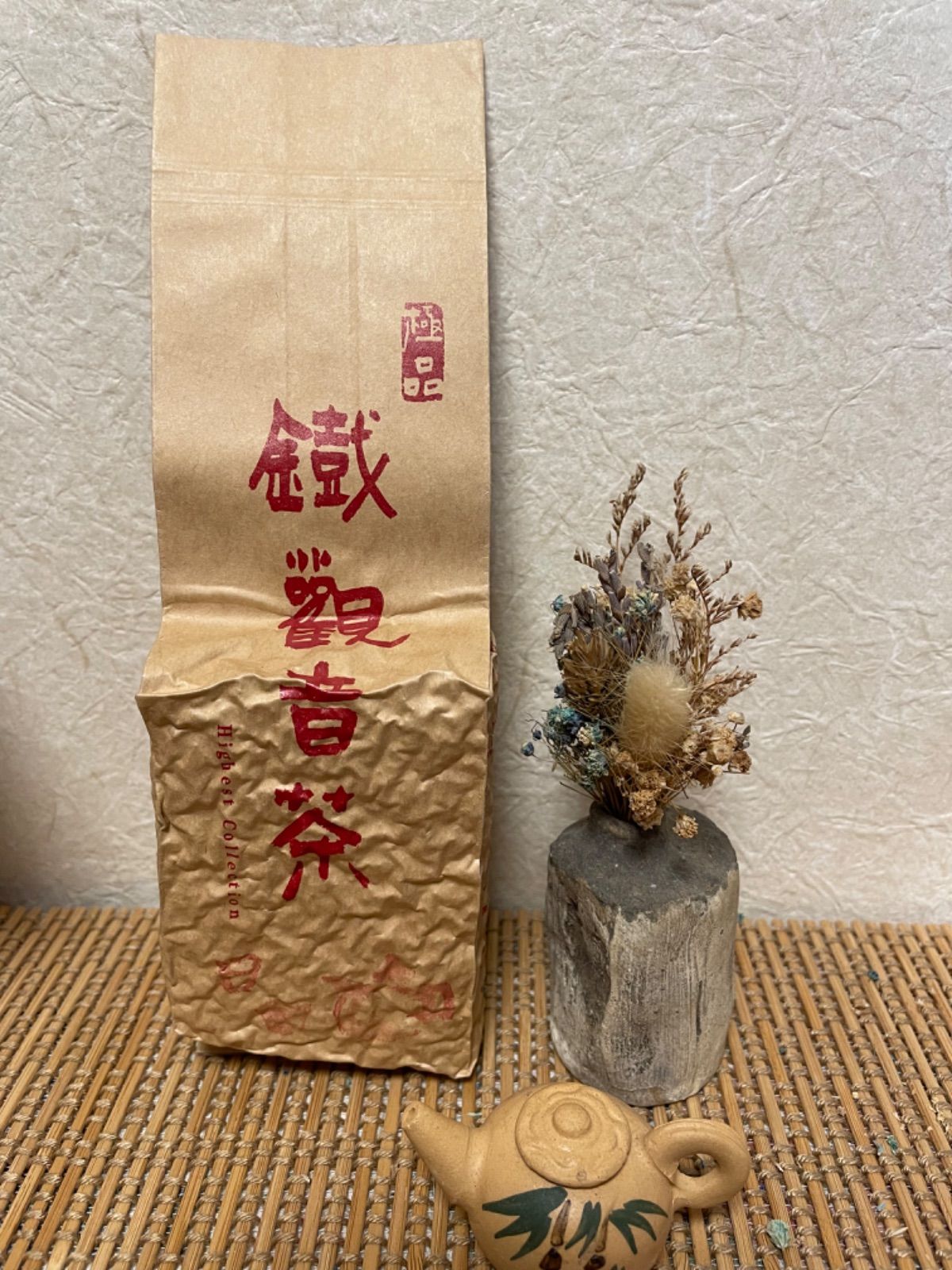 台湾好茶】新発売 木柵正欉鉄観音茶 高級品150g 強い焙煎香